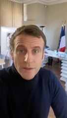 Le président Emmanuel Macron donne de ses nouvelles après son test positif à la Covid-19, 18 décembre 2020