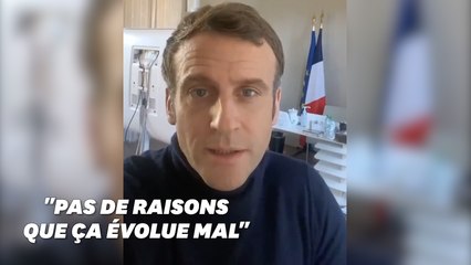 Dans une vidéo, Macron promet de faire la transparence chaque jour sur sa santé