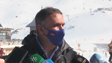 Sierra Nevada reabre para su temporada invernal con unos 2.000 visitantes