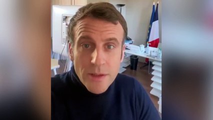 Covid-19 : Emmanuel Macron s'exprime sur ses symptômes