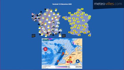 bulletin meteo du vendredi 18 décembre 2020