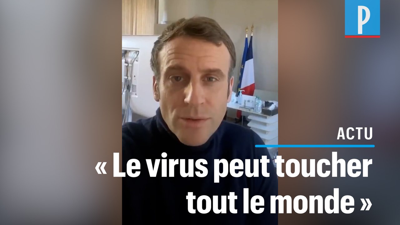 Macron positif au Covid-19 : «Je voulais vous rassurer, je vais bien»