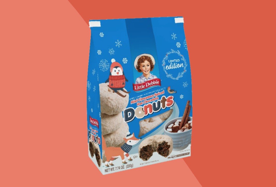 Little Debbie Is Making Cinnamon-Spiced Hot Chocolate Mini Doughnuts