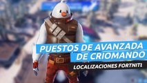 Dónde están los puestos de avanzada de Criomando en Fortnite