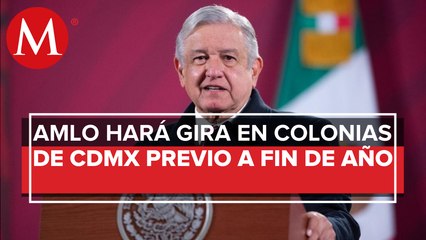 AMLO cierra el año con gira en CdMx y se va a Palenque