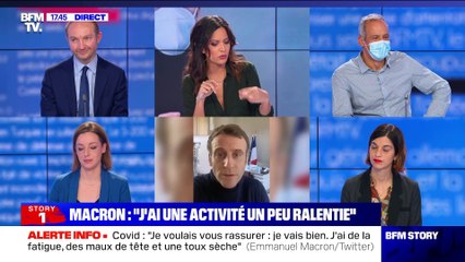 Story 2 : Emmanuel Macron dit qu'il va "bien" mais avec "une activité un peu ralentie" - 18/12