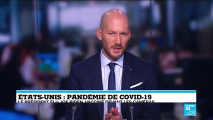 Covid-19 aux États-Unis : le président élu Joe Biden vacciné devant les caméras