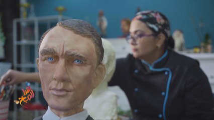 قوالب حلوى لذيذة مستوحاة من أشكال مشاهير هوليود