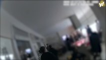 Bodycam footage shows police breaking up London house party