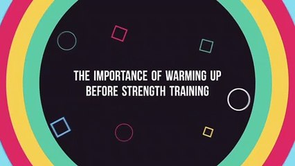 The Importance of Warming Up Before Strength Training
