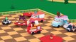 The Haunted Castle  - Tiny Town: Street Vehicles Ambulance Police Car Fire Truck