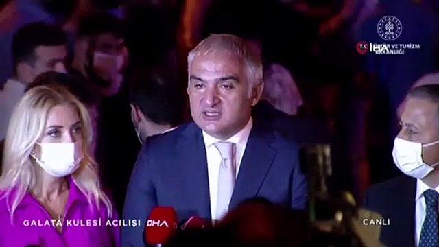 Galata Kulesi görsel şölen ve konserlerle açıldı