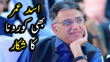 NCOC chief Asad Umar contracts coronavirus