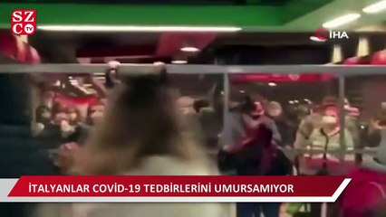 Kapatılan metroya bariyerlerden atlayarak girdiler