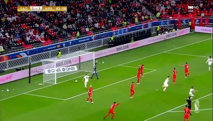 Deuxième but de Bounedjah vs Al Arabi