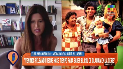 Elba Marcovecchio, abogada de Claudia Villafañe