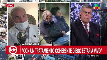 Dr. Alfredo Cahe: "A Diego en Cuba lo tratamos por el corazón"