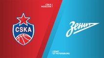 CSKA Moscow - Zenit St Petersburg Highlights | Turkish Airlines EuroLeague, RS Round 15