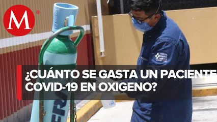 Gastan hasta 12 mil pesos en tanques de oxígeno para sobrevivir al covid-19