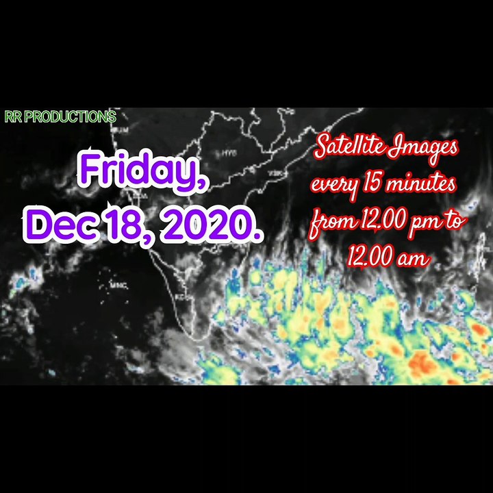 Dec 18, Fri, 2020 | Satellite Images | 12 pm to 12 am.