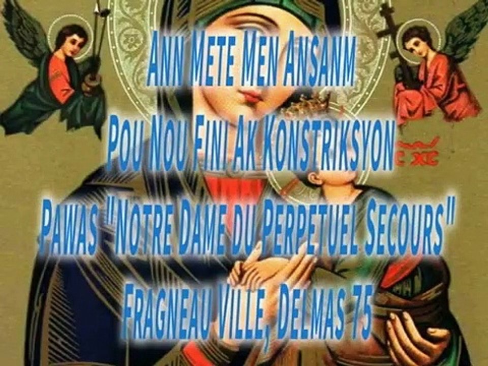 Dirijan pawas "Notre Dame du Perpétuel Secours" yo mande èd tout moun pou pèmèt yo fini ak travay la