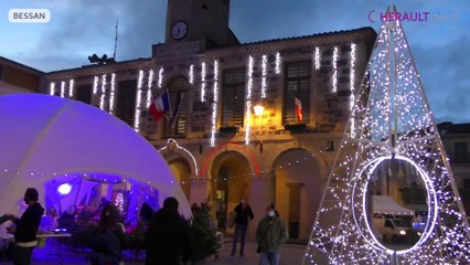 C’est partie pour le marché de Noël de Bessan !