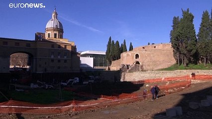 À Rome, le mausolée de l'empereur Auguste est restauré