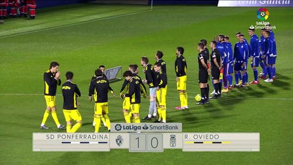 Jornada 19ª Liga Smartbank 2020/2021 SD Ponferradina 1-Real Oviedo 0