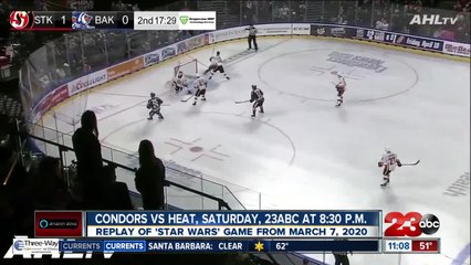 Bakersfield Condors 'Star Wars' game replay tomorrow on 23ABC