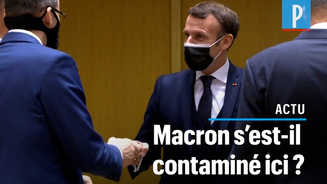 Comment Macron aurait pu être contaminé au Conseil européen