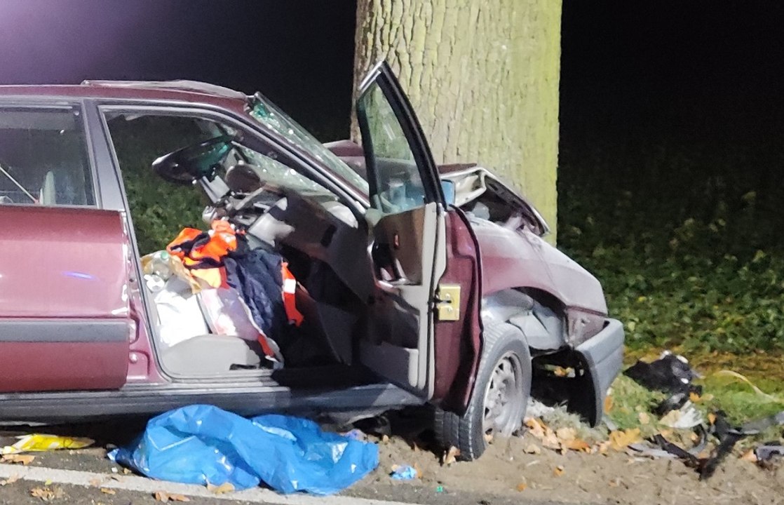 Brandenburg, Schwerer Unfall auf B 5 im Amt Friesack mit tödlichen Ausgang