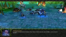 Warcraft 3 The Frozen Throne campaña elfos historia escenas parte 2/2