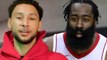 Ben Simmons Reacts To Rumors He Might Be Traded To Houston To Get James Harden On The Sixers