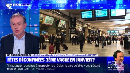 Fêtes déconfinées, 3ème vague en janvier ? - 18/12