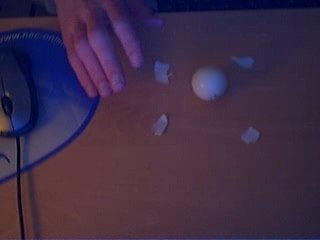 télékinésie sur Balle de ping pong