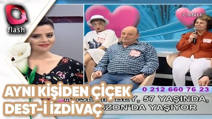 Aynı Kişiden 2 Adaya Çiçek Geldi | Dest-i İzdivaç