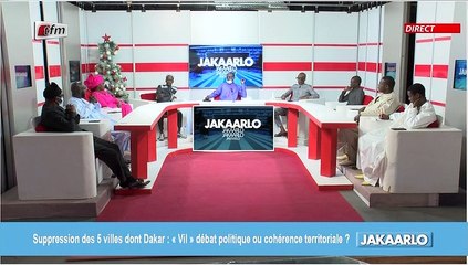 Jakaarlo Bi du 18 Décembre 2020 - Suppressions des villes : "Vil" débat politique ou cohérence territoriale?