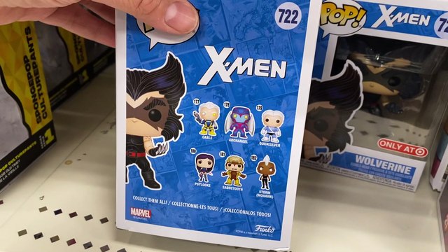 X-men wolverine Funko pop Exclusive target vinyl figure