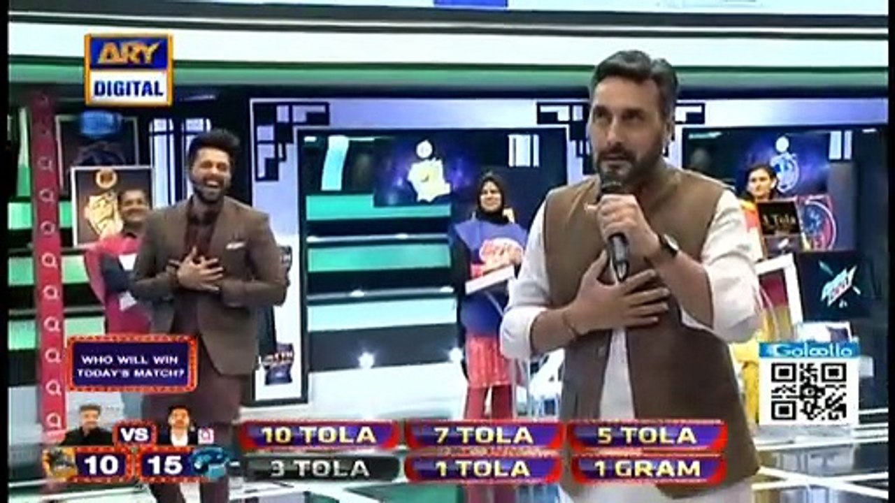 Jeeto pakistan fun with Mahira Khan