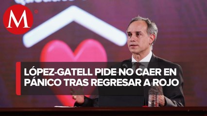 "No caigan en pánico": López-Gatell pide a habitantes de CdMx y Edomex