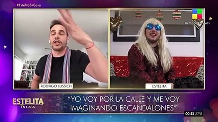 Lussich: "Me iba a casar este año, pero no lo voy hacer por Zoom"
