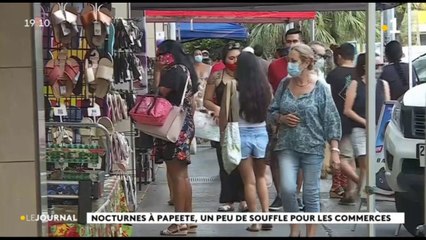 Nocturne à Papeete, un peu de souffle pour les commerces