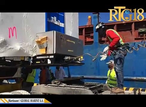 Prezidan Jovenel Moïse resevwa 2 tibi elektrik ki egal a 60 megawat pou enstale nan komin kafou