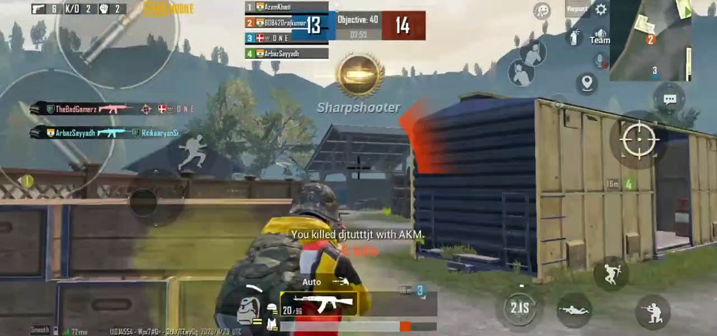 Pubg Mobile TDM GamePlay