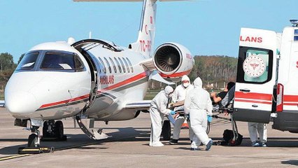 Diplomata sağlığında gitmeyen ambulans uçak ölüsünü alıp döndü