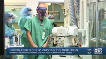 Workers needed to help keep up with COVID-19 vaccine demands in the Valley