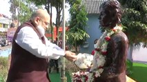 Bengal: Shah pays tribute to Khudiram Bose in Midnapore