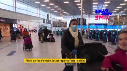 Transport : avant les fêtes de fin d'année, les aéroports font le plein