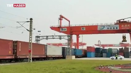Çin ihracat treni yolculuğunu tamamladı