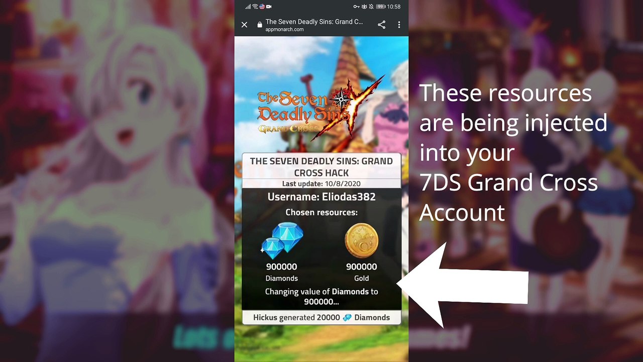 Latest 7DS GRAND CROSS Unlimited Summon Guide | Currency MOD